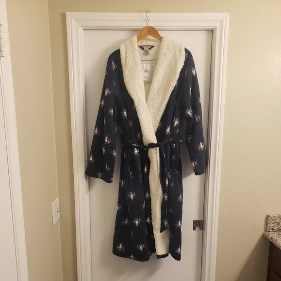 NWT Sherpa Robe Wrangler - Picture 2 of 6